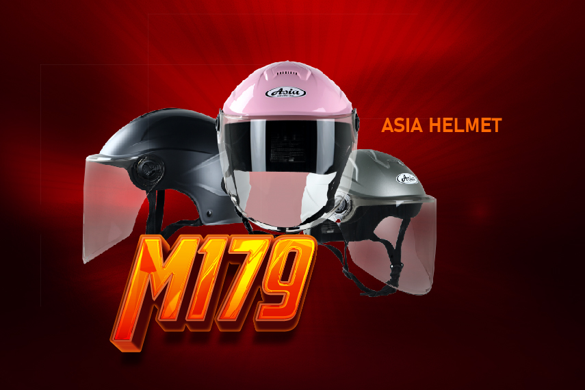 mũ bảo hiểm phòng dịch Asia M179